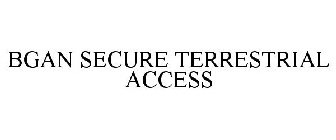 BGAN SECURE TERRESTRIAL ACCESS