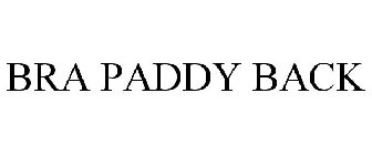 BRA PADDY BACK