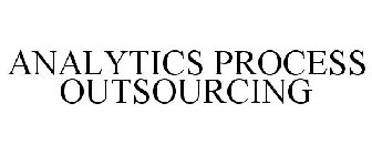 ANALYTICS PROCESS OUTSOURCING