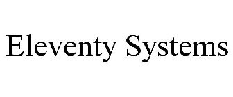 ELEVENTY SYSTEMS