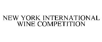 NEW YORK INTERNATIONAL WINE COMPETITION