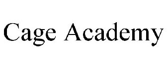 CAGE ACADEMY