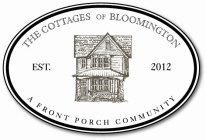 THE COTTAGES OF BLOOMINGTON A FRONT PORCH COMMUNITY EST. 2012