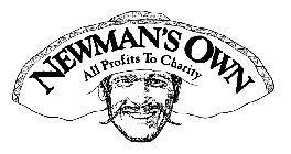 NEWMAN'S OWN ALL PROFITS TO CHARITY