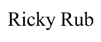 RICKY RUB