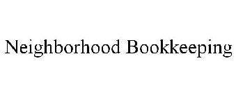 NEIGHBORHOOD BOOKKEEPING