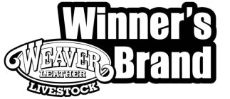 WINNER'S BRAND WEAVER LEATHER LIVESTOCK