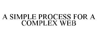 A SIMPLE PROCESS FOR A COMPLEX WEB