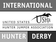 INTERNATIONAL USHJA HUNTER DERBY UNITED STATES HUNTER JUMPER ASSOCIATION
