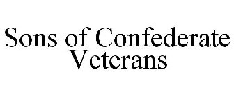 SONS OF CONFEDERATE VETERANS