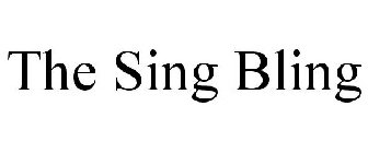 THE SING BLING