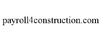PAYROLL4CONSTRUCTION.COM