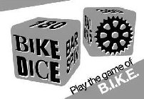 180 BAR SPIN BIKE DICE 360 TAIL WHIP PLAY THE GAME OF B.I.K.E.