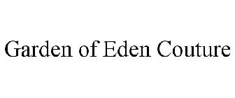 GARDEN OF EDEN COUTURE