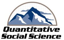 QUANTITATIVE SOCIAL SCIENCE