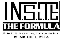 IN.S.I.T.E. THE FORMULA IN SKILLFULLY INNOVATING TOMORROWS ERA.. WE ARE THE FORMULA