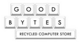 GOOD BYTES RECYCLED COMPUTER STORE