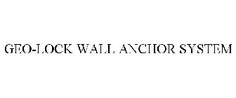 GEOLOCK WALL ANCHOR SYSTEM
