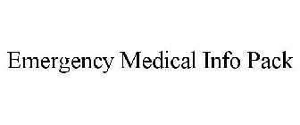EMERGENCY MEDICAL INFO PACK