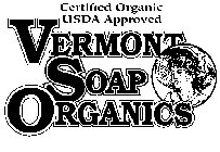 CERTIFIED ORGANIC USDA APPROVED VERMONT SOAP ORGANICS