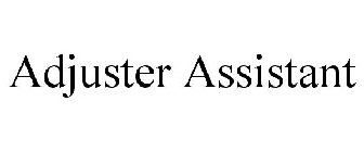 ADJUSTER ASSISTANT