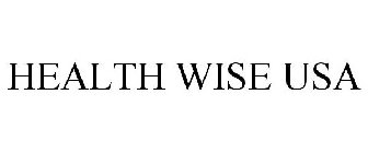 HEALTH WISE USA