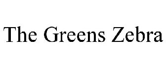 THE GREENS ZEBRA