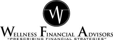 W WELLNESS FINANCIAL ADVISORS PRESCRIBING FINANCIAL STRATEGIES