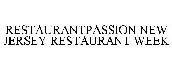 RESTAURANTPASSION NEW JERSEY RESTAURANT WEEK