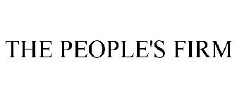 THE PEOPLE'S FIRM