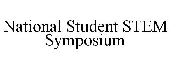 NATIONAL STUDENT STEM SYMPOSIUM