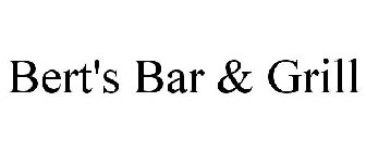 BERT'S BAR & GRILL