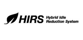 HIRS HYBRID IDLE REDUCTION SYSTEM