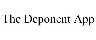 THE DEPONENT APP
