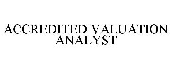 ACCREDITED VALUATION ANALYST