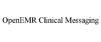 OPENEMR CLINICAL MESSAGING