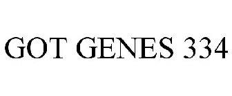 GOT GENES 334