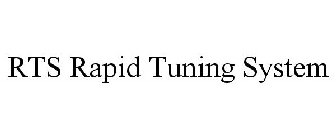 RTS RAPID TUNING SYSTEM