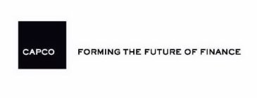 CAPCO FORMING THE FUTURE OF FINANCE