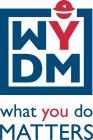 WYDM WHAT YOU DO MATTERS