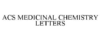 ACS MEDICINAL CHEMISTRY LETTERS