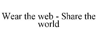 WEAR THE WEB - SHARE THE WORLD