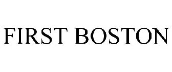 FIRST BOSTON
