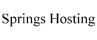 SPRINGS HOSTING