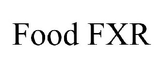 FOOD FXR