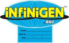 INFINIGEN BY BMZ MODEL: SERIAL NR.: DATE: