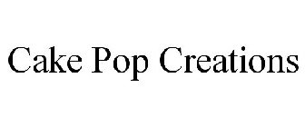 CAKE POP CREATIONS