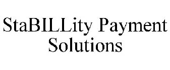 STABILLITY PAYMENT SOLUTIONS
