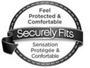 SECURELY FITS FEEL PROTECTED & COMFORTABLE SENSATION DE PROTECTION ET DE CONFORT