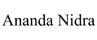 ANANDA NIDRA